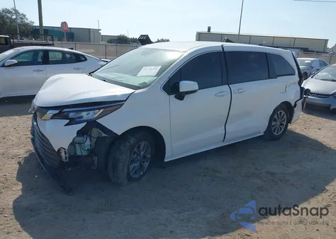 2023 Toyota Sienna Le from USA, damaged, VIN 5TDKRKEC2PS173314